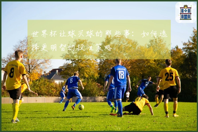 世界杯让球买球的那些事：如何选择更明智的投注策略